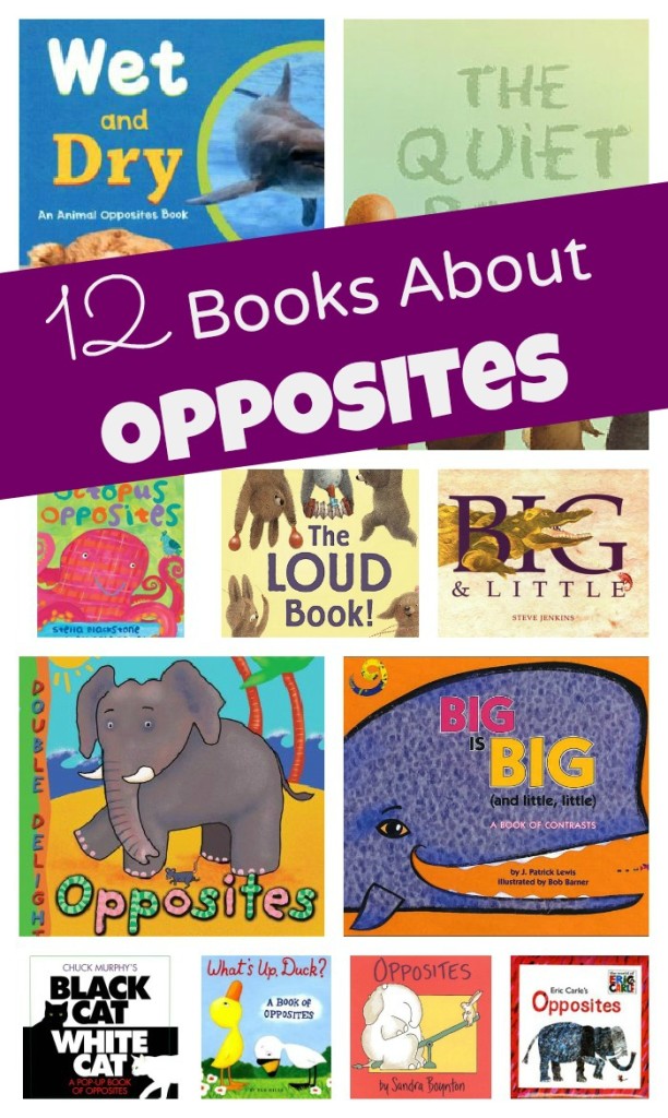 12 Books About Opposites