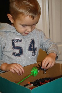 Halloween Sensory Bin Halloween activities for kids