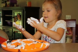 Shaving Cream Spider Web Sensory Activities for Kids