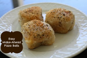 Easy Make-Ahead Pizza Balls