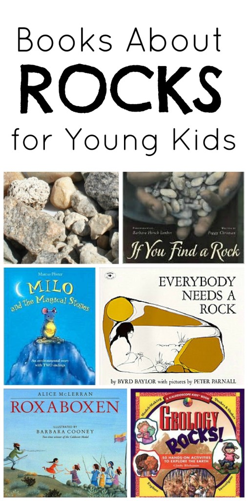 Books About Rocks for Young Kids
