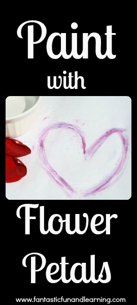 Paint with Flower Petals