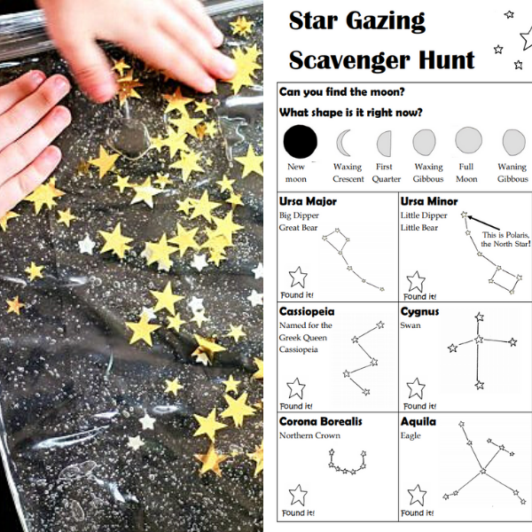 Moon And Stars Activities For Kids
