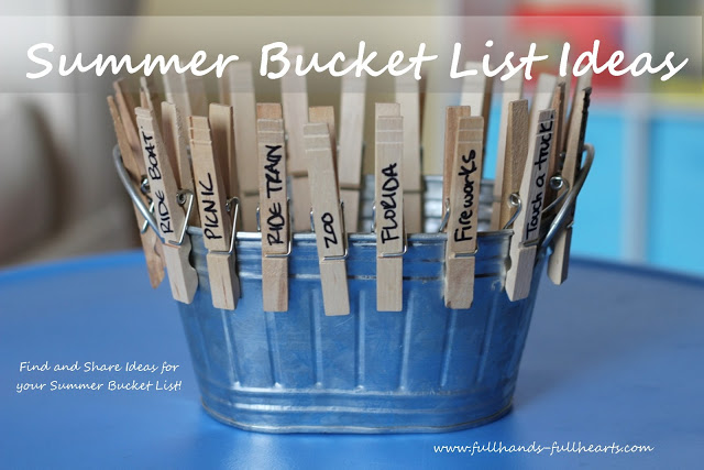 Summer Bucket List 2013