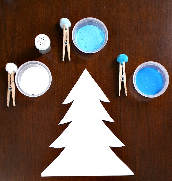 Christmas Tree Craft for Kids