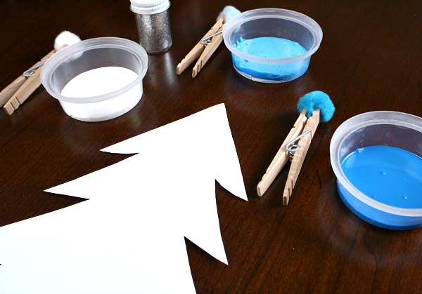 Christmas Tree Craft for Kids