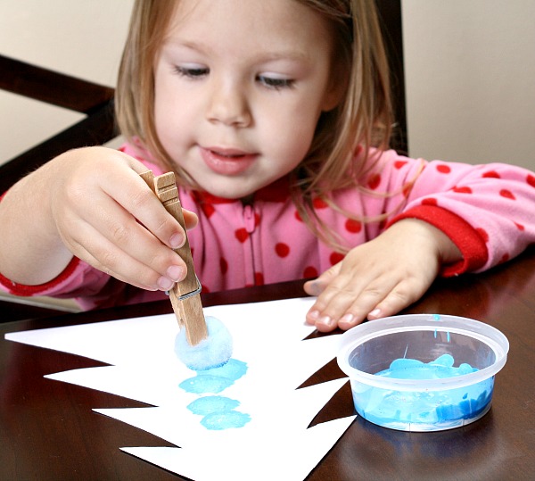 Christmas Tree Craft for Kids