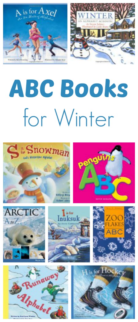 ABC Books for Winter...learn about winter and winter activities with these great alphabet books for winter