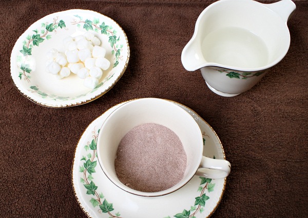 Hot Chocolate Surprise...winter science for kids or just a fun trick to play on your little ones!