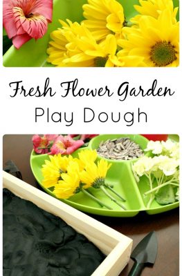 Fresh Flower Garden Play Dough
