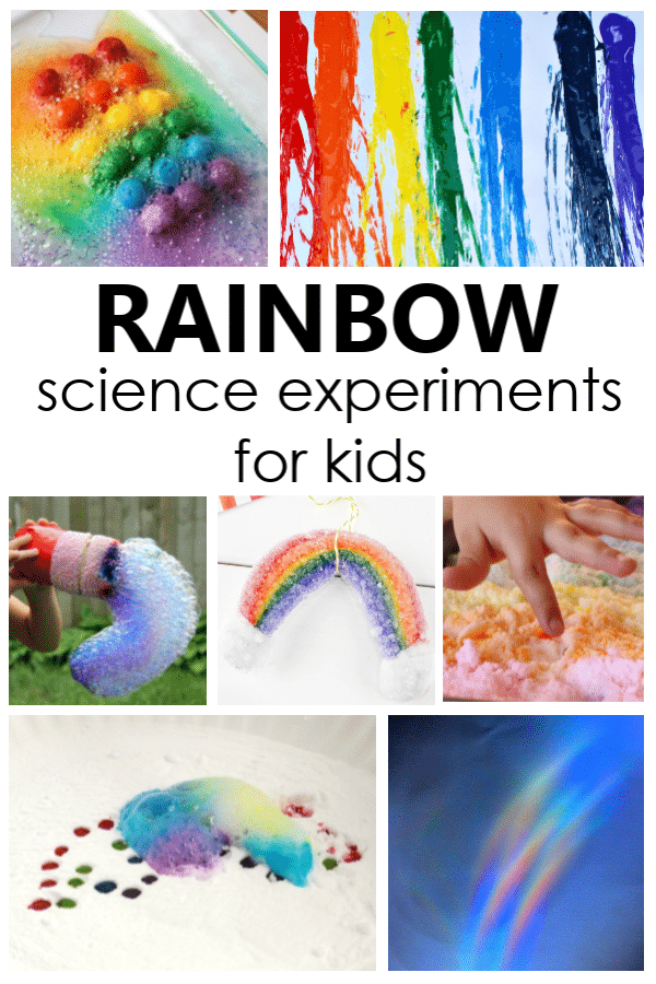 Rainbow Science Experiments for Kids