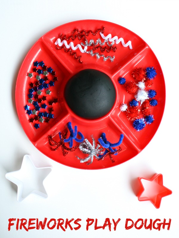 Fireworks Play Dough from Fantastic Fun and Learning