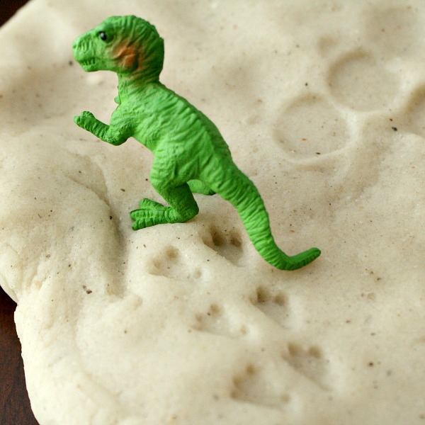 Dinosaur Footprints--preschool activity