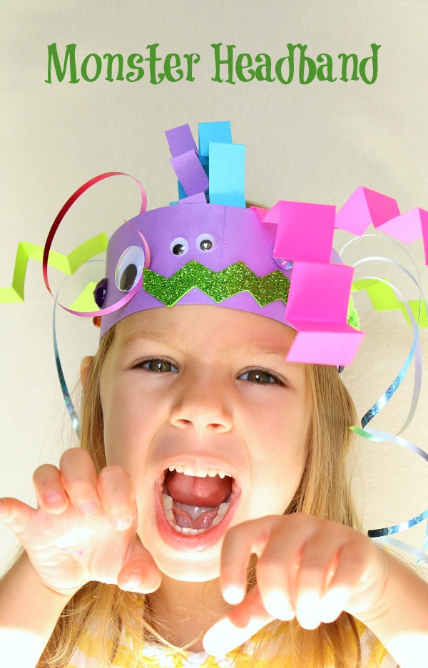 Monster Headband Craft for Kids