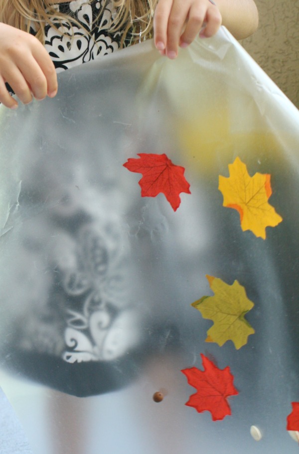 Shake-Fall Leaf Art and Science Activity
