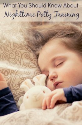 What You Should Know About Nighttime Potty Training...and our experience with a late bloomer