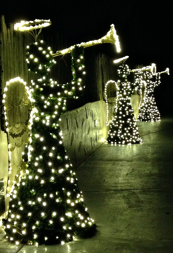 Angels at Busch Gardens Christmas Town