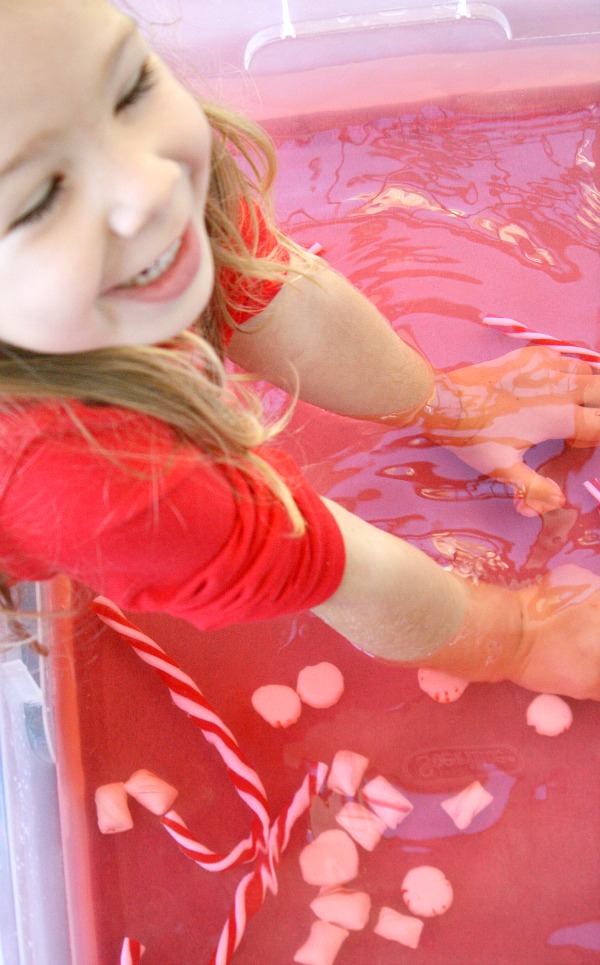 Water Play Fun Christmas Activity for Kids