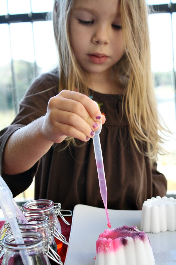 Painting Salt Sculptures