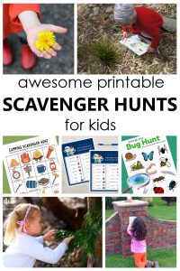 Free Printable Scavenger Hunts for Kids - Fantastic Fun &amp; Learning