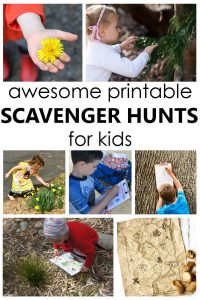 Free Printable Scavenger Hunts for Kids - Fantastic Fun &amp; Learning