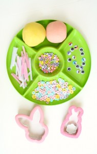 Bunny Play Dough Invitation