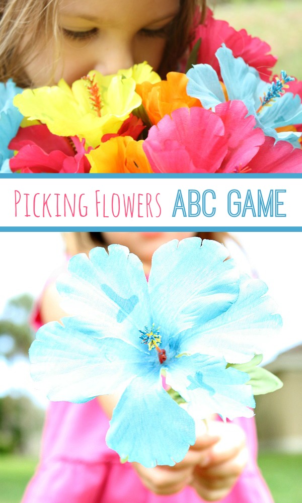 Picking Flowers ABC Game for Preschoolers