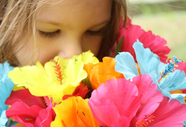 Smell the flowers