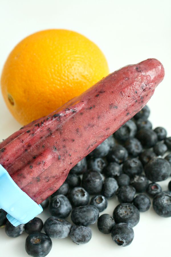 Blueberry Orange Popsicle Recipe