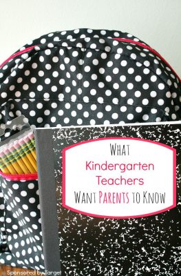 What Kindergarten Teachers Want Parents to Know About Back to School