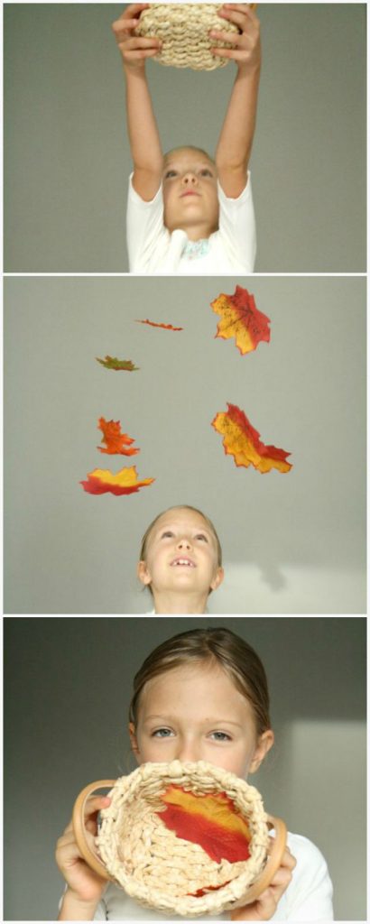 Falling Leaves Math Activity for Kids-Includes ideas for practicing counting and addition