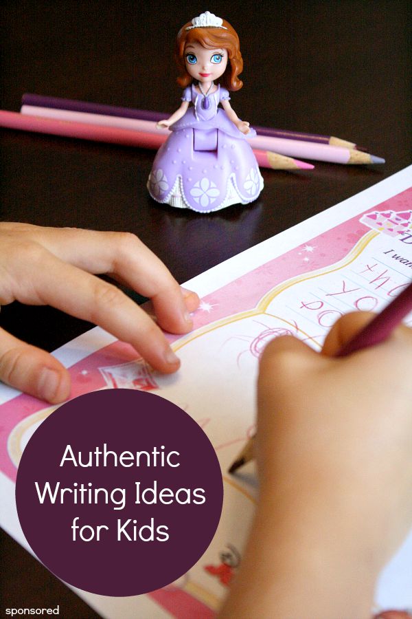 Motivate reluctant writers by using authentic writing activities that they will enjoy