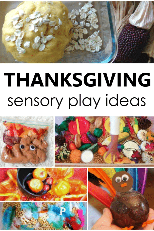 Thanksgiving Sensory Play Activities