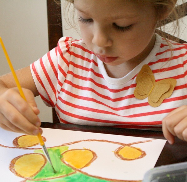Preschool Halloween Art