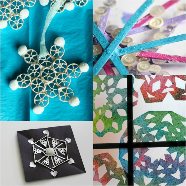 Snowflake Crafts for Preschool