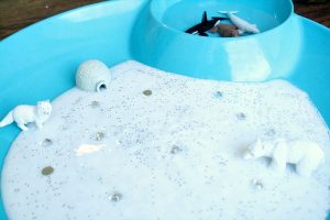 Pretend Snow Arctic Small World Sensory Play - Fantastic Fun & Learning