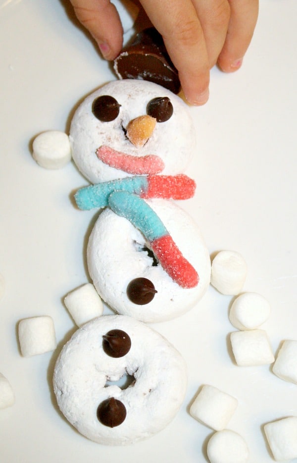 Snowman Winter Treat Idea