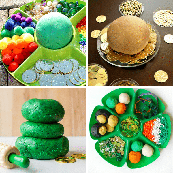 St. Patrick's Day Play Dough Invitations