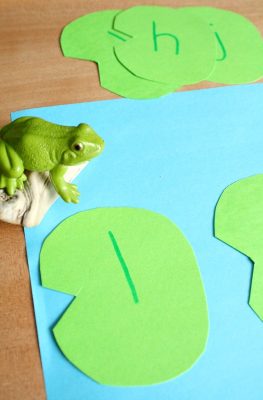 Frog Hop Blending-Beginning Reading Activity for CVC words in preschool and kindergarten