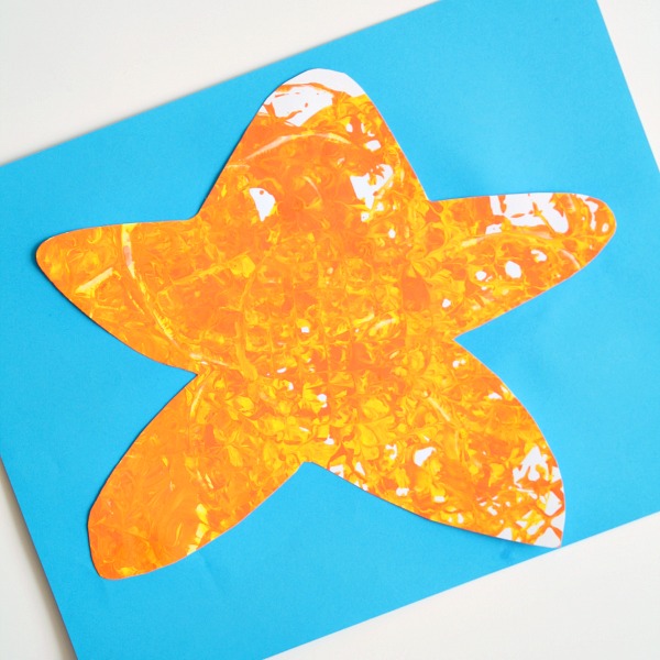 Paper Plate Starfish, Kids' Crafts