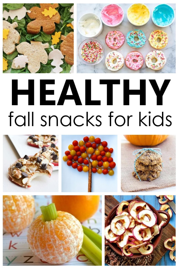 Healthy Fall Snacks that are easy to make for kids
