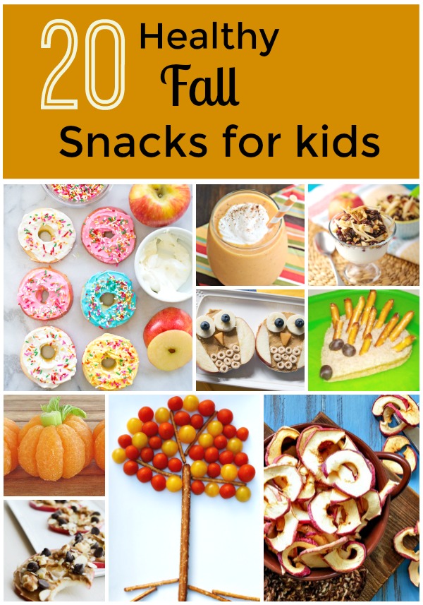 Healthy Fall Snacks for Kids