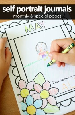 Monthly Self Portrait Journal for Preschool and Kindergarten. Includes seasonal and nonseasonal versions with and without space to write child's name. Also includes pages for first day, last day, and birthday drawings.