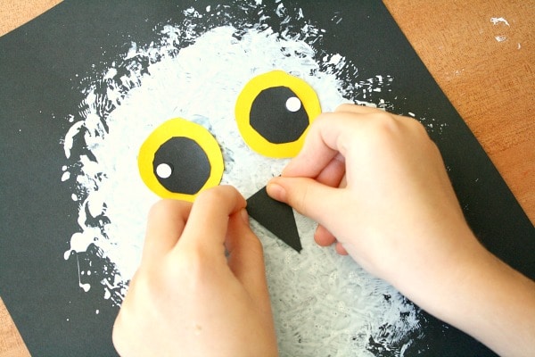 Snowy Owl Winter Craft For Kids Fantastic Fun Learning