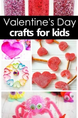 Valentine's Day Crafts for Kids #valentinesday #kidscrafts