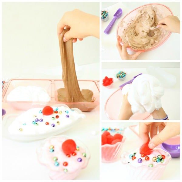 Ice Cream Fluffy Slime Recipe