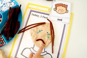 Teaching Feelings Today I Feel Play Dough Mats - Fantastic Fun & Learning