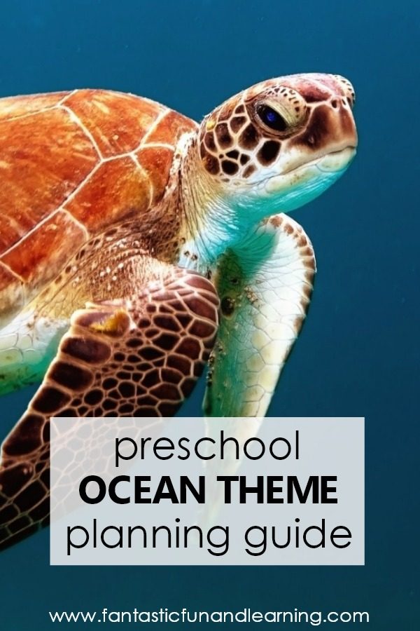 Preschool Ocean Theme Lesson Planning Guide #preschool #summer