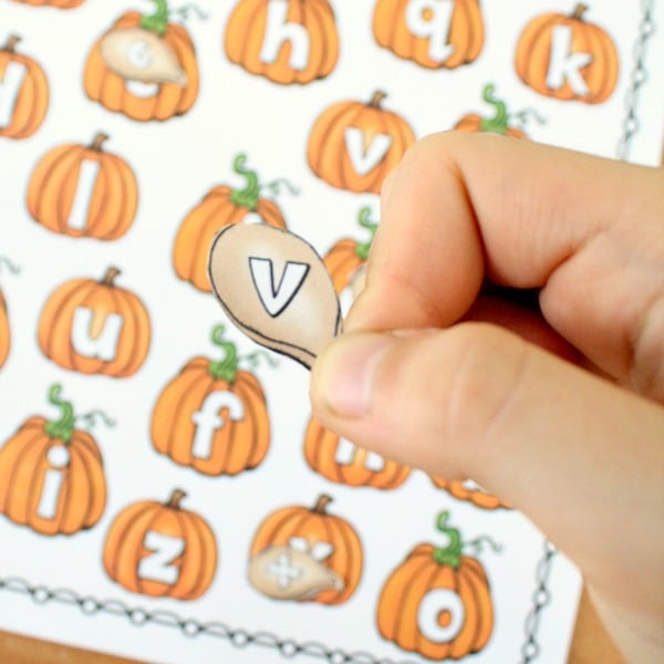 Pumpkin Seed Letters