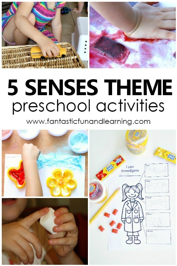 Smelling Activities For Preschool Five Senses Activities For Kids